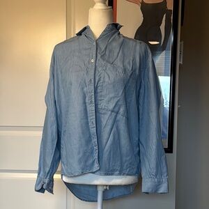 Les coyotes de Paris Light Blue Women's Blouse layla blouse tencel